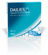 Dailies AquaComfort Plus (90 šošoviek) dioptrie: -13.50, zakrivenie: 8.70 - Kontaktné šošovky