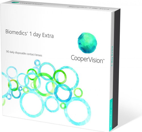 Biomedics 1 Day Extra (90 Lenses) Dioptre: -9.50, Curvature: 8.60 - Contact Lenses - Main image