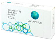 Biomedics 55 Evolution (6 Lenses) Dioptre: -0.25, Curvature: 8.60 - Contact Lenses