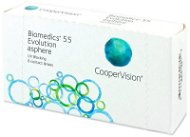 Biomedics 55 Evolution (6 Lenses) Dioptre: -0.25, Curvature: 8.60 - Contact Lenses