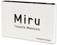 Miru 1 month (6 Lenses) Dioptre: -9.00, Curvature: 8.60 - Contact Lenses