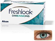 FreshLook Dimensions Caribian Aqua (2 Lenses) Dioptre: 0.00, Curvature: 8.5 - Contact Lenses