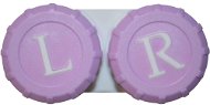 Kaida klasické puzdro farebné – fialové - Puzdro na kontaktné šošovky