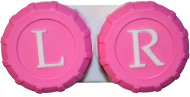 Lens Case Kaida Classic Case Coloured - Pink - Pouzdro na kontaktní čočky