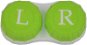 Puzdro na kontaktné šošovky Kaida klasické puzdro farebné – zelené - Pouzdro na kontaktní čočky