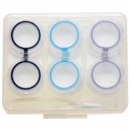 Kaida Case Set Transparent - 3 pcs - Lens Case