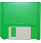 Kaida puzdro zostava Disketa – zelené - Puzdro na kontaktné šošovky