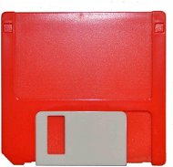 Kaida Case Assembly Floppy Disk - Red - Lens Case