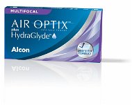 Air Optix plus HydraGlyde MULTIFOCAL (3 Lenses), Dioptre: -7.50 and Add: High (Max +2.50) Curvature - Contact Lenses