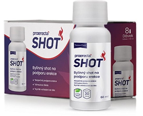 Proerecta SHOT - erection support drink 8x60ml - Dietary Supplement - Main image