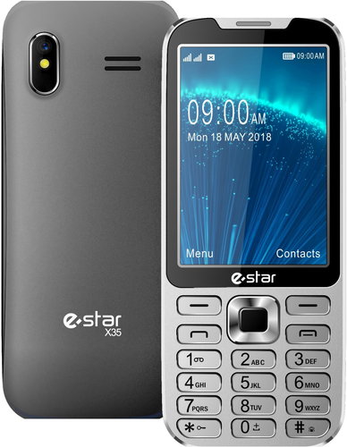 eSTAR X35 silver - Mobile Phone - Main image