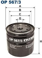 FILTRON 7FOP567/3 - Olejový filter