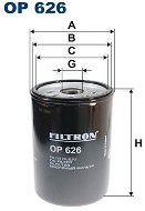 FILTRON 7FOP626 - Olejový filter