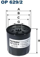 FILTRON 7FOP629/2 - Olejový filtr