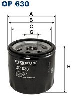 FILTRON 7FOP630 - Olejový filtr