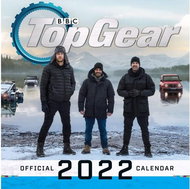Kalendář 2022 BBC Top Gear - Nástěnný kalendář