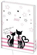 Diář 2022 A5 LYRA denní L204 Cats - Diář
