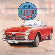 Grid calendar Classic Cars - Vaclav Zapadlik, 2022 - Wall Calendar