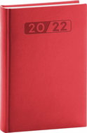 Denní diář Aprint 2022, červený - Diář
