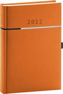 Denní diář Tomy 2022, oranžovočerný - Diář