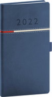 Kapesní diář Tomy 2022, modročervený - Diář