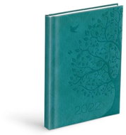 Diář 2022 D801 PU turquoise - Diář