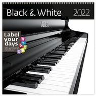 Calendar Black & White - Wall Calendar
