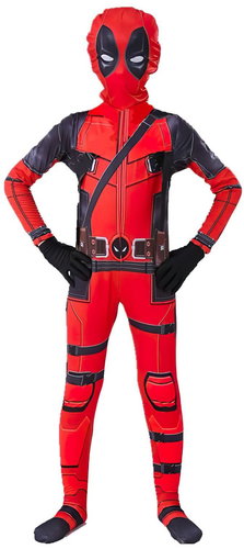 FunCo Children's Deadpool costume with mask 134-146 XL - Costume - Main image