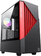 GameMax Contac COC Black/Red - PC skrinka