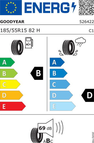 Goodyear EfficientGrip 185/55 R15 82H