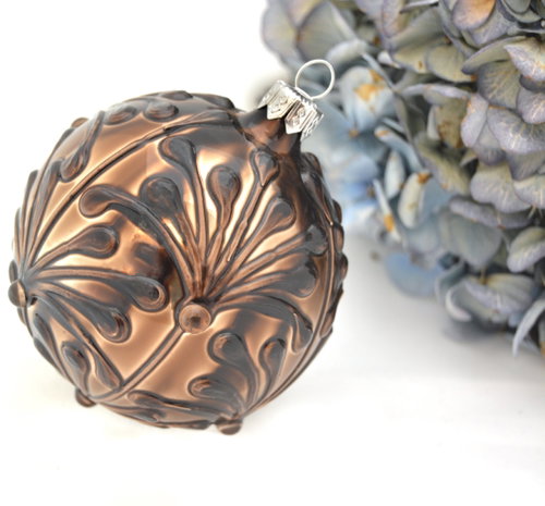 HAN Design Ball 8cm Painted - Christmas Ornaments - Main image