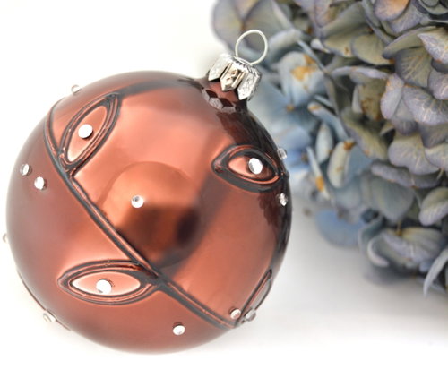 HAN Design Ball 6cm Painted - Christmas Ornaments - Main image