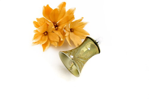 HAN Design Small Painted Bell - Christmas Ornaments - Main image