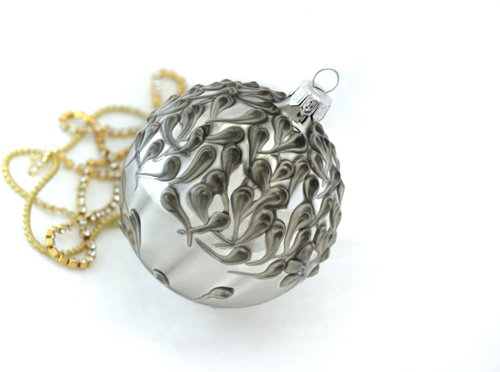 HAN Design Ball 6cm Painted - Christmas Ornaments - Main image