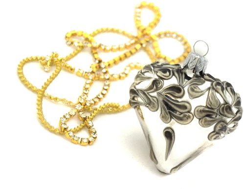 HAN Design Small Painted Heart - Christmas Ornaments - Main image