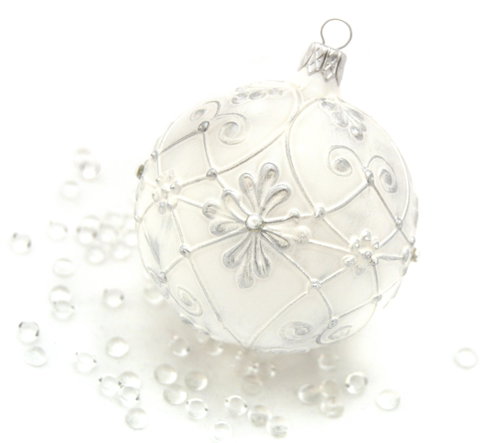 HAN Design Ball 6cm Painted - Christmas Ornaments - Main image