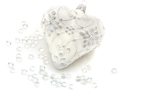 HAN Design Big Painted Heart - Christmas Ornaments - Main image