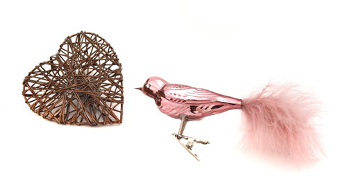 HAN Design Large Painted Bird - Christmas Ornaments - Main image
