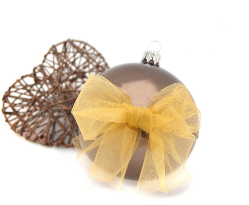 HAN Design Ball 6cm Painted - Christmas Ornaments - Main image