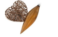 HAN Design Oliva Ribbed Painted - Christmas Ornaments