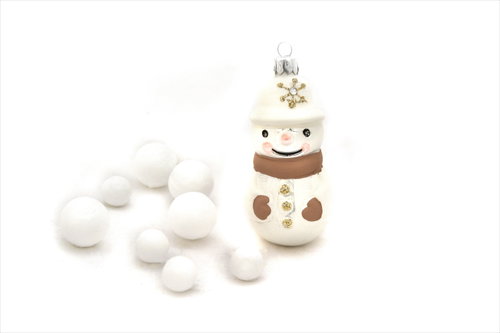 HAN Design Snowman with Scarf - Christmas Ornaments - Main image