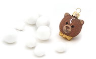 HAN Design Teddy Bear Head - Christmas Ornaments
