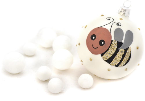HAN Design Sphere 7cm Painted - Christmas Ornaments - Main image