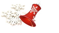 HAN Design Small Painted Bell - Christmas Ornaments