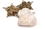 HAN Design Big Painted Heart - Christmas Ornaments