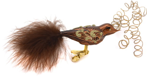 HAN Design Large Painted Bird - Christmas Ornaments - Main image