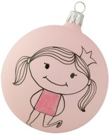 HAN Design Koule 7 cm malovaná - Vánoční ozdoby