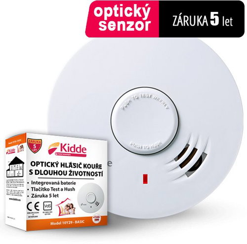 Kidde 10Y29 Basic Fire and Smoke Detector - Smoke Detector - Main image