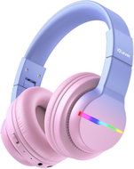 iClever Kids Bluetooth Headphones BTH12 Gradient Pink - Wireless Headphones
