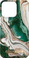 Fashion iDeal Of Sweden na iPhone 14 Pro Golden Jade Marble - Kryt na mobil